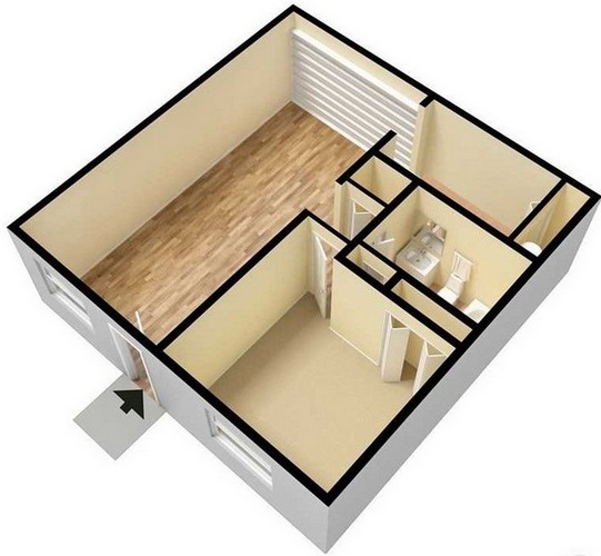 One Bedroom Image